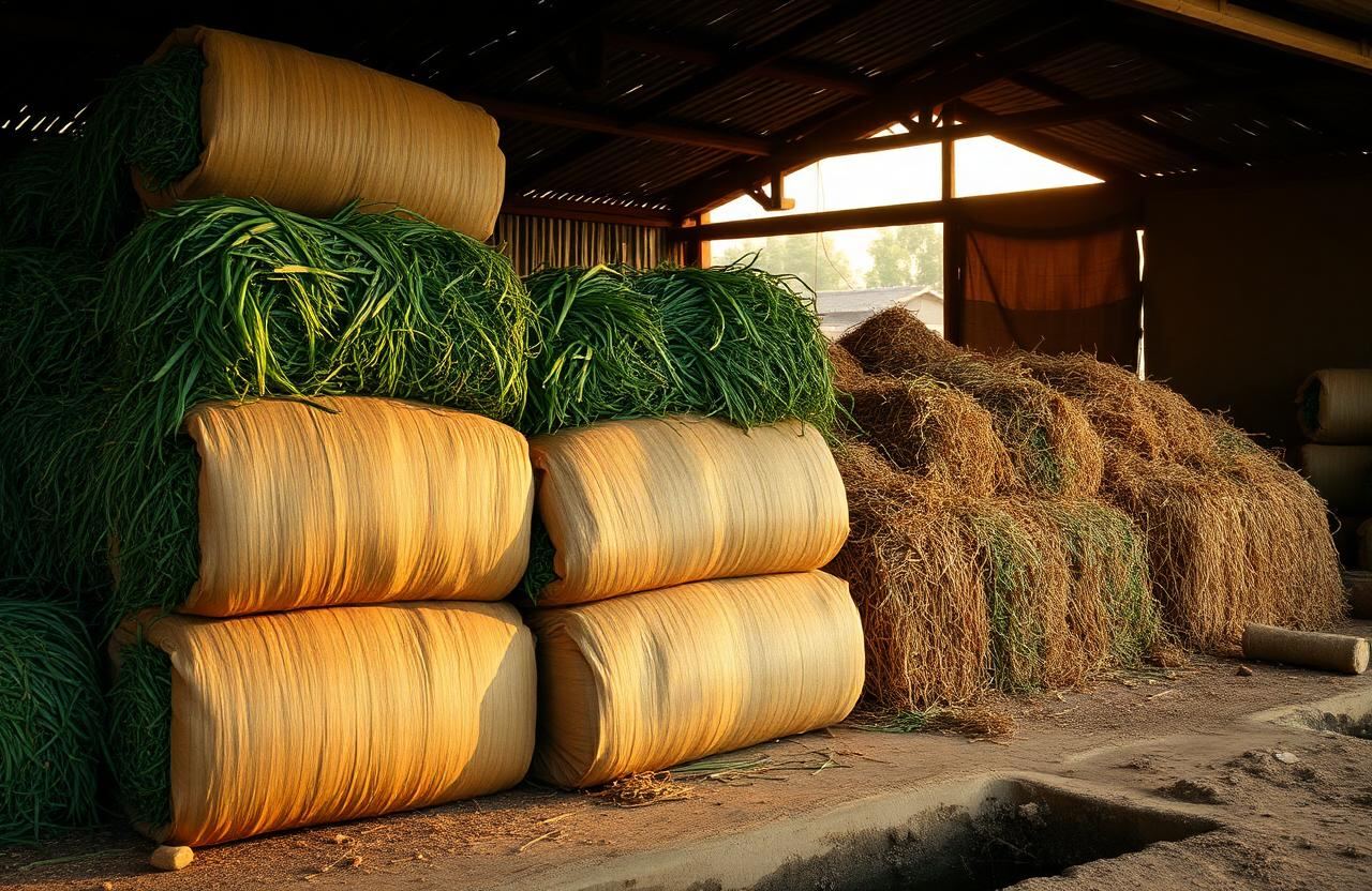 On-farm fodder storage