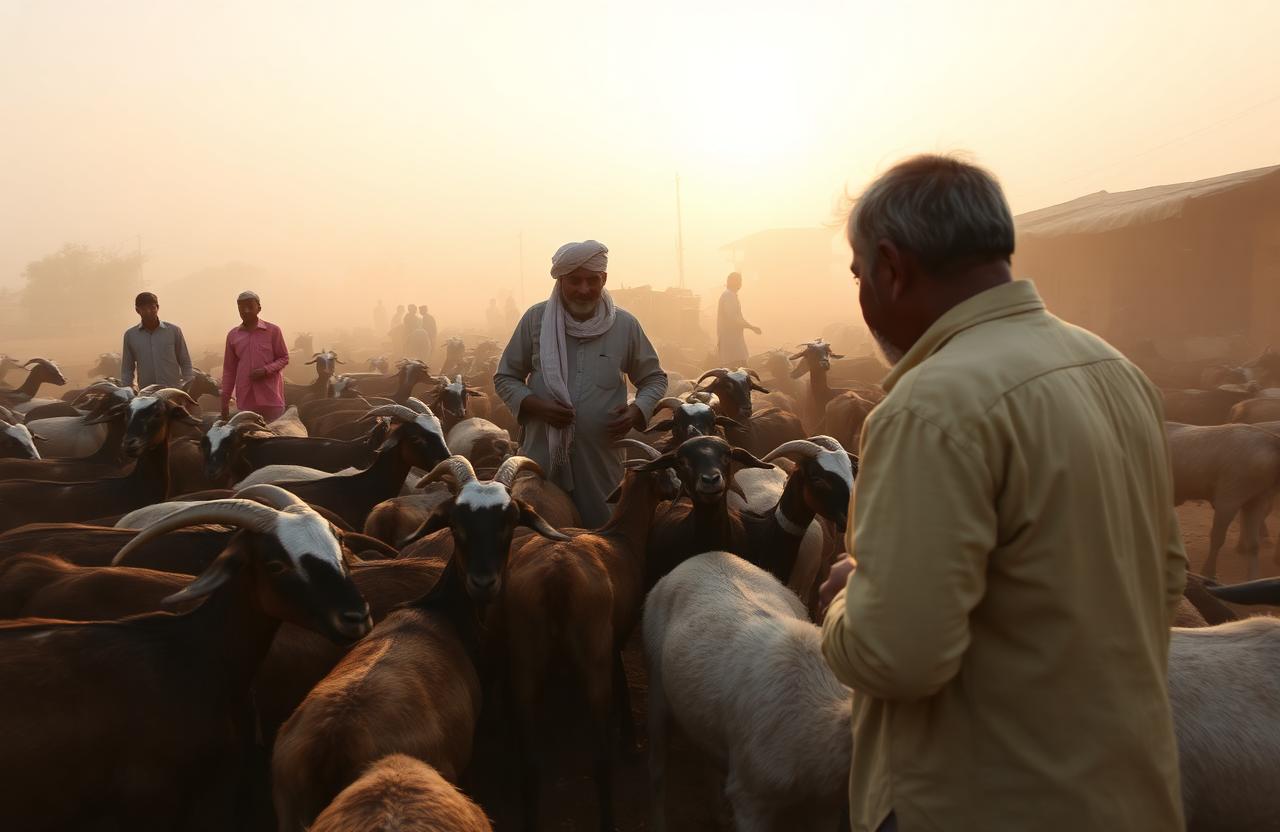 Rajasthan goat livestock market